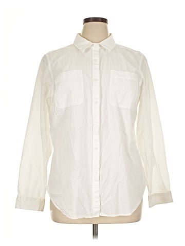 L.L.Bean Long Sleeve Button-Down Shirt (view 1)