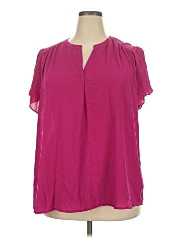 Monday Fun Short Sleeve Blouse (view 1)