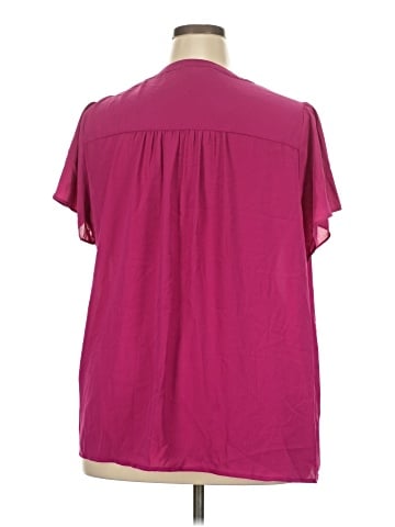 Monday Fun Short Sleeve Blouse (view 2)