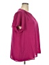 Monday Fun 100% Polyester Pink Short Sleeve Blouse Size 2X - photo 4