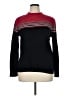 Appleseeds 100% Cotton Color Block Black Turtleneck Sweater Size XL - photo 1