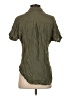 BCBGeneration 100% Rayon Green Short Sleeve Blouse Size XS - photo 2