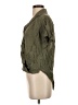 BCBGeneration 100% Rayon Green Short Sleeve Blouse Size XS - photo 5
