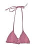 One One Chevron-herringbone Pink Swimsuit Top Size M - photo 1
