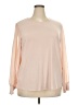 PREMISE Pink Long Sleeve Blouse Size 2X - photo 1