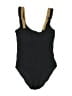 Karla Colletto Solid Black One Piece Swimsuit Size 6 - photo 1