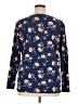 North Style Blue Long Sleeve Henley Size XL - photo 2