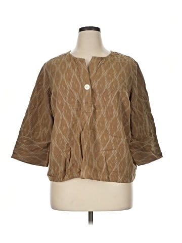 Purejill 3/4 Sleeve Blouse (view 1)