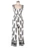 Atmosphere Paisley White Jumpsuit Size Lg - XL - photo 1