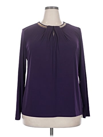 Liz Claiborne Career Long Sleeve Blouse (view 1)