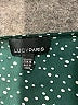 Lucy Paris 100% Polyester Green Long Sleeve Blouse Size XS - photo 7