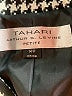 Tahari by ASL 100% Polyester Houndstooth Ivory Blazer Size 14 Petite - photo 6
