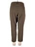 Liz Claiborne Solid Brown Khakis Size 18 - photo 2