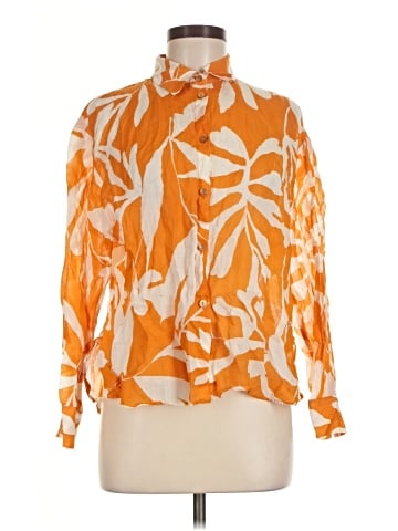 Massimo Dutti Long Sleeve Blouse (view 1)