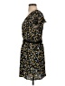 Zara Basic Print Black Casual Dress Size S - photo 5