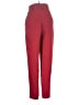 H&M 100% Polyester Solid Red Casual Pants Size 0 - photo 2