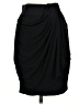 Forever 21 Solid Black Formal Skirt Size S - photo 1