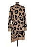 Angashion Animal Print Brown Cardigan Size M - photo 2