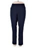 Crown & Ivy Chevron-herringbone Blue Active Pants Size 22 - photo 1