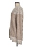 Fate Tweed Tan Pullover Sweater Size M - photo 5
