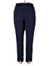 Crown & Ivy Chevron-herringbone Blue Active Pants Size 22 - photo 2