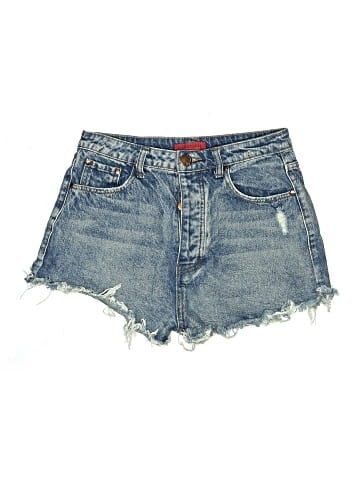 Signature 8 Denim Shorts (view 1)