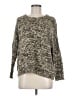 Elan Tweed Gray Pullover Sweater Size M - photo 1