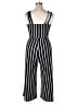 By & By Stripes Black Jumpsuit Size XL - photo 2