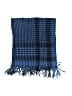 Unbranded Checkered-gingham Blue Scarf One size - photo 2