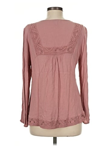 Pale Sky Long Sleeve Henley (view 2)