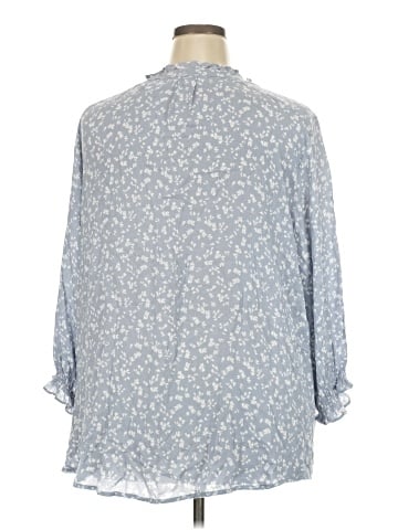 Monday Fun 3/4 Sleeve Blouse (view 2)