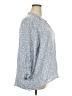 Monday Fun 100% Rayon Blue 3/4 Sleeve Blouse Size 2X - photo 4