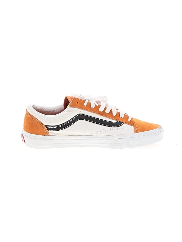 Pre-owned Vans Sneakers In Orange