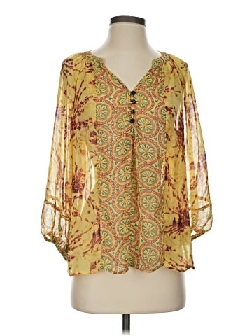 Figueroa & Flower 3/4 Sleeve Blouse (view 1)