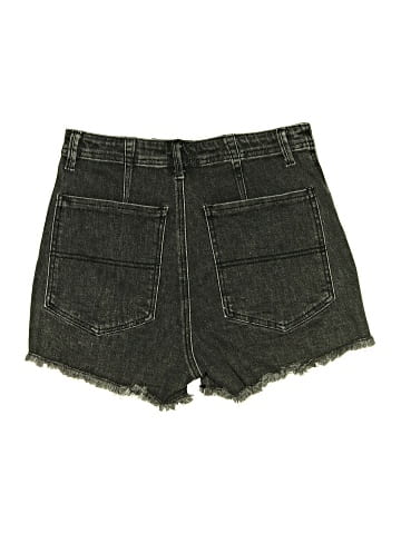 Listicle Denim Shorts (view 2)