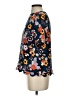 Victoria Beckham for Target Floral Blue Short Sleeve Blouse Size S - photo 5