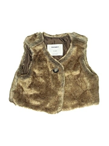 Old Navy Faux Fur Vest (view 1)