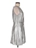 BB Dakota Metallic Silver Cocktail Dress Size 6 - photo 4