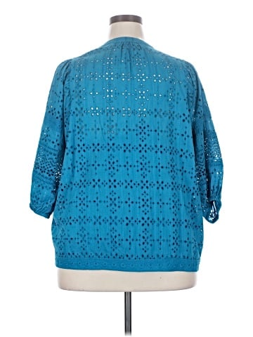 Sundance 3/4 Sleeve Blouse (view 2)