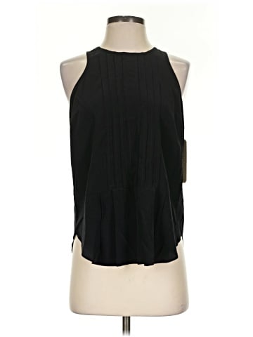 Nicole Miller Artelier Sleeveless Silk Top (view 1)