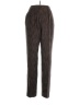 West Bay Tweed Brown Wool Pants Size 10 - photo 1