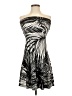 Cache Graphic Black Cocktail Dress Size XS - photo 1