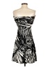 Cache Graphic Black Cocktail Dress Size XS - photo 2