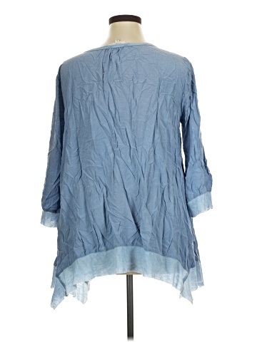 Umgee 3/4 Sleeve Blouse (view 2)