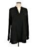 Esprit Black Long Sleeve Blouse Size 8 - photo 1