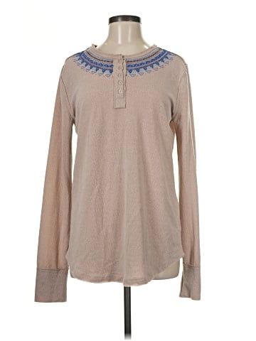 Kori America Long Sleeve Henley (view 1)