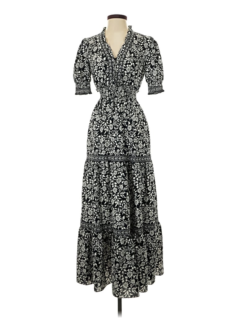 Pre-owned Max Studio Casual Dress In Gray