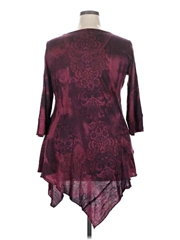 Live and Let Live 3/4 Sleeve Blouse (view 2)