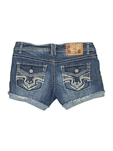 Hydraulic Denim Shorts (view 2)