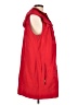 Coldwater Creek 100% Polyester Red Raincoat Size L - photo 4